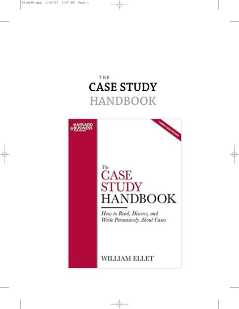 The case study handbook by william ellet. - 1965 pontiac air conditioning repair shop manual reprint.