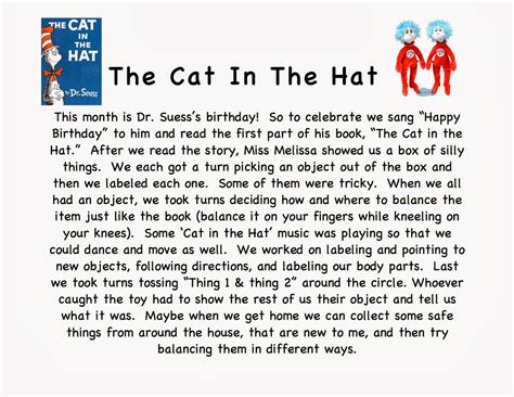 The cat in the hat full text. - Cato handbook for congress policy recommendations for the 107th congress.