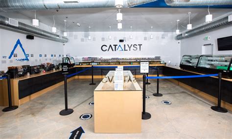 The catalyst dispensary. Catalyst Cannabis Santa Ana. 2400 Pullman St. Santa Ana, CA 92705. 657-229-4464. Fri-Sun: 8:00 AM - 9:30 PM. Mon-Thu: 9:00 AM - 9:30 PM. View Location. Skip to Main Content. Shop an extensive selection of quality cannabis products from top brands at Catalyst Santa Ana Dispensary. 