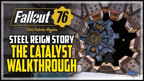 The Steel Reign Title update for Fallout 76 has 3 achievements worth 55 gamerscore. Filter. Steel Brethren. Complete “The Catalyst”. 1 guide. Smooth Operator. Earn Elder Rewards from a Daily .... 