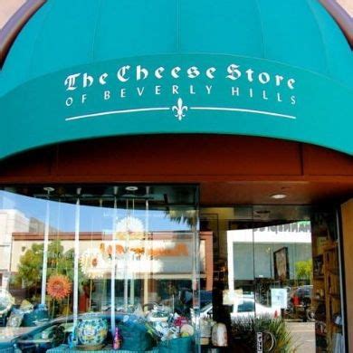 The cheese store of beverly hills. The Cheese Store of Beverly Hills Website (310) 278-2855. 419 N Beverly Dr., Beverly Hills, CA 90210. Hours of Operation: Monday 10:00 am – 6:00 pm Tuesday 10:00 am – 6:00 pm Wednesday 10:00 am – 6:00 pm Thursday 10:00 am – 6:00 pm Friday 10:00 am – 6:00 pm Saturday 10:00 am – 6:00 pm Sunday 12:00 – 5:00 pm. Add to Favorites. Get ... 