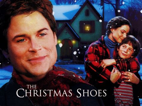 The christmas shoes. Lyrics. It's Christmas Eve, and these shoes are just her size. A Christmas song about a little boy and his dieing mother. Rob Lowe did a movie in 2002 on this very song as a basis. View wiki. 