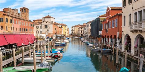 The city of Chioggia, Little Venice in the southern …