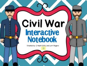 The Civil War Interactive Notebook is intended as a resource for late-elementary into middle school ages. It includes 20 different digital interactive graphic organizers and an answer key to help students organize the information you teach!.