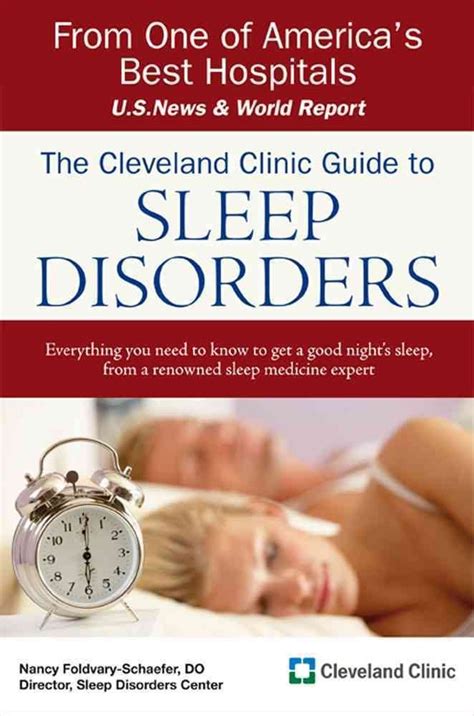 The cleveland clinic guide to sleep disorders by nancy foldvary schaefer. - Kualid che non riusciva a sognare.