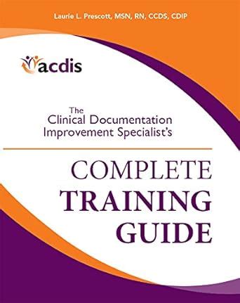 The clinical documentation improvement specialist s complete training guide. - Revolution im mittelmeer, der kampf um den italienischen lebensraum..