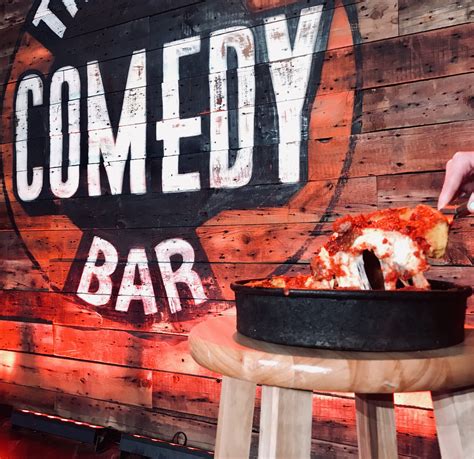 The comedy bar. The Comedy Bar, Chicago, Illinois. 24,779 likes · 36 talking about this · 19,685 were here. Stand up comedy club above Gino's East pizza serving great food and an elevated comedy club experience 