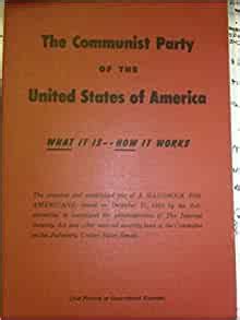 The communist party of the united states of america what it is how it works a handbook for americans subcommittee. - The cathedral of barcelona tourist guide.