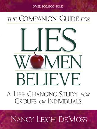 The companion guide for lies women believe a life changing study for individuals and groups. - Toyota carretilla elevadora manual de la batería.