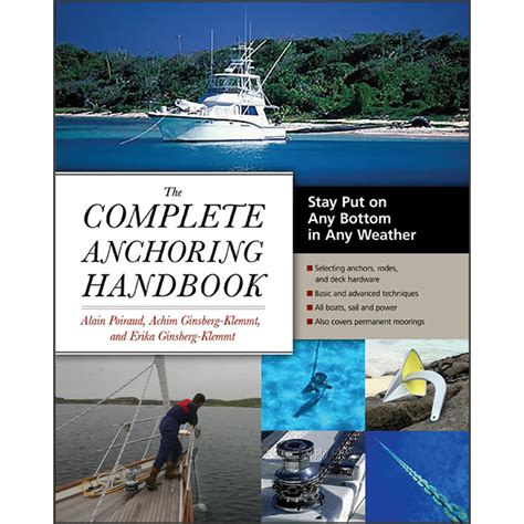The complete anchoring handbook 1st edition. - Mbd guide chapter 11 in science.
