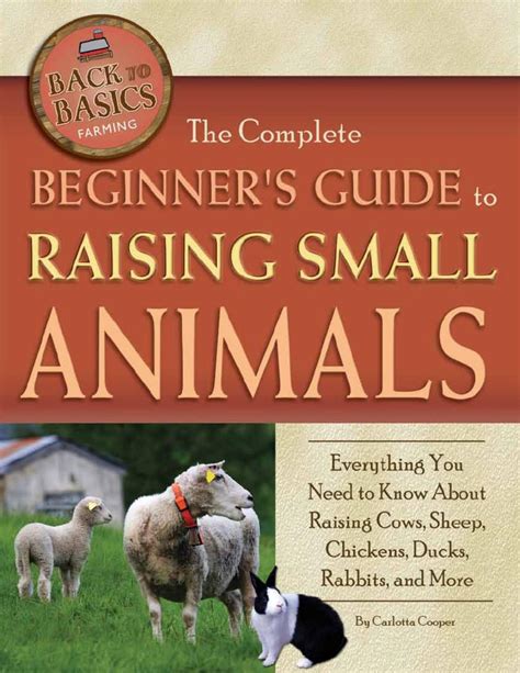 The complete beginners guide to raising small animals everythin. - 2002 yamaha bt1100 bulldog servizio manuale di riparazione.