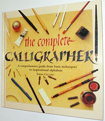 The complete calligrapher a comprehensive guide from basic techniques to inspirational alphabets. - Manuelle wasserpumpe für 5 gallonen wasserflasche.