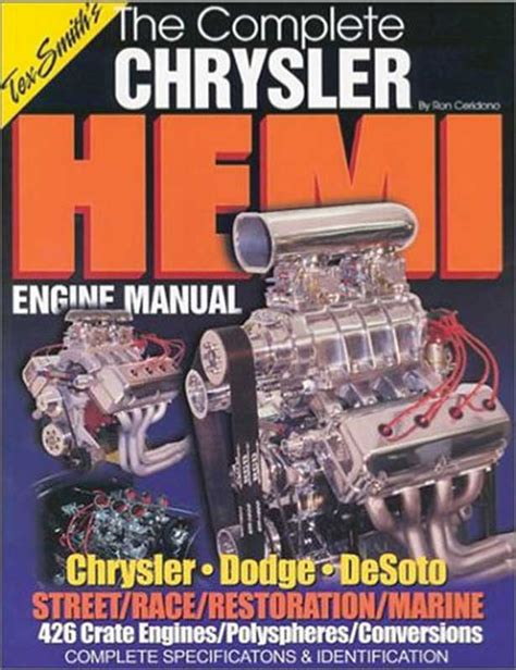 The complete chrysler hemi engine manual. - Pour une formation à la mise en scène, manifeste.