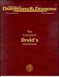 The complete druids handbook advanced dungeons dragons 2nd ed rules supplement. - Physics student solution manual cutnell 4th edition.