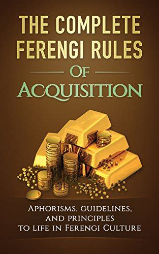 The complete ferengi rules of acquisition aphorisms guidelines and principles to life in ferengi culture. - Krone swadro 761 manuale delle parti.