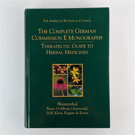The complete german commission e monographs therapeutic guide to herbal medicines. - Collezioni del museo di capodimonte, napoli.