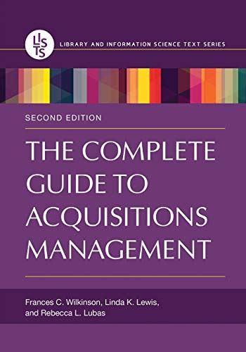 The complete guide to acquisitions management 2nd edition by frances c wilkinson. - Parts manual 1100 case international sickle mower.