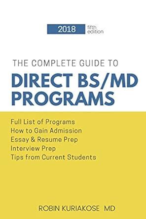 The complete guide to direct bs md programs understanding and preparing for combined bs md programs. - Clerecía y juglaría en el s. xiv.