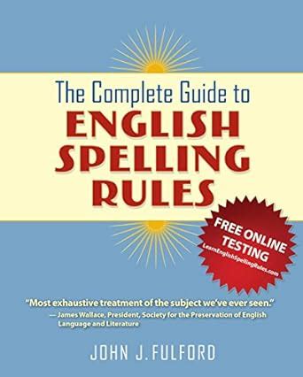 The complete guide to english spelling rules kindle edition. - Guía de conexión de altavoces bose 901.
