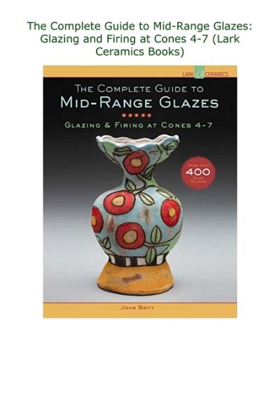 The complete guide to mid range glazes glazing and firing at cones 4 7 lark ceramics books. - Thermo king reefer service repair manual.