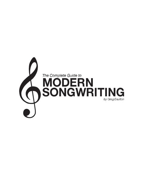The complete guide to modern songwriting music theory through songwriting. - Mori seiki sl6a cnc drehmaschine bedienungsanleitung.