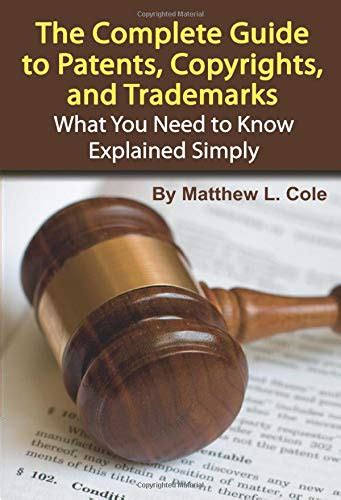 The complete guide to patents copyrights and trademarks what you need to know explained simply. - 02 pro x 440 fan service manual.