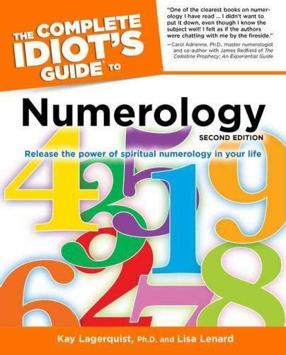 The complete idiot s guide to numerology 2nd edition. - Biological techniques manual of techniques in insect pathology.