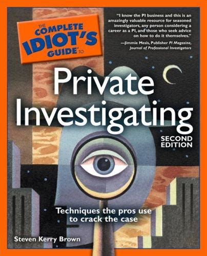 The complete idiot s guide to private investigating 2nd edition. - Mac os x mountain lion introduction quick reference guide cheat sheet of instructions tips shortcuts laminated card.