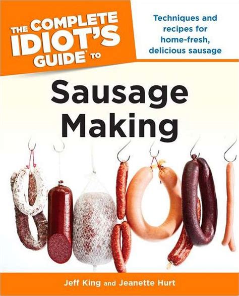 The complete idiot s guide to sausage making complete idiot. - Manuale di installazione di vogue pool.
