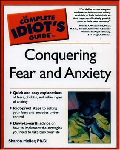 The complete idiots guide to conquering fear and anxiety by sharon heller. - Bose acoustimass 7 speaker system manual.