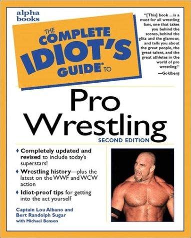 The complete idiots guide to pro wrestling 2nd edition. - Tamiya baja champ tl 01b manual.