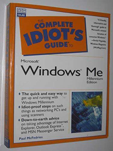 The complete idiots guide to windows millennium by paul mcfedries. - Yamaha generator ef2400ishc repair service manual.