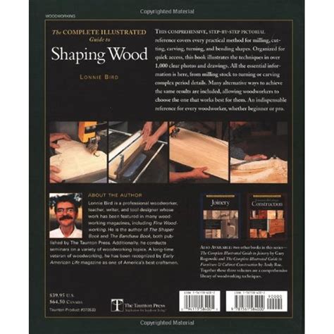 The complete illustrated guide to shaping wood. - Comportamento organizacional, psicologia aplicada à administração.