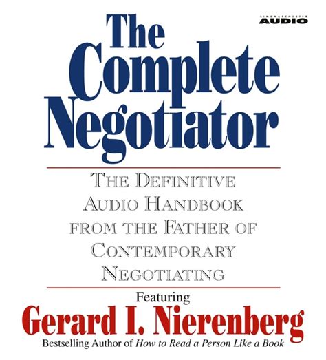 The complete negotiator the definitive audio handbook from the father of contemporary negotiating. - Mercedes benz m class manual transmission.