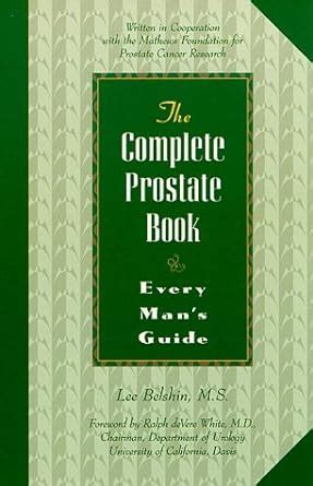 The complete prostate book every man s guide. - Kenmore elite double oven trouble shooting guide.