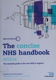 The concise nhs handbook 2013 14. - Mcculloch 33b chain saw owners operators manual.