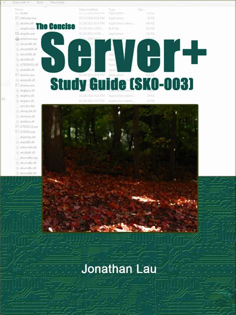 The concise server study guide sk0 003. - The thinking skills workbook a cognitive skills remediation manual for adults.