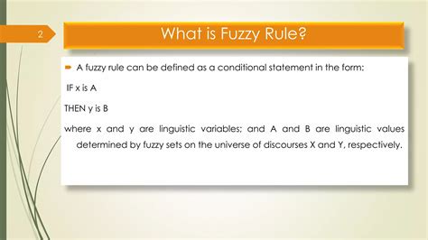 The conditional statement of fuzzy logic is. .  ...