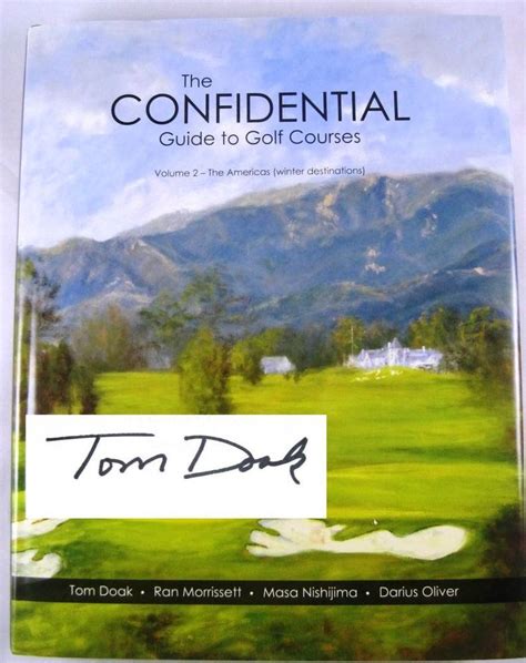 The confidential guide to golf courses by tom doak. - Tsurumi instruction manuals for te2 25ha.