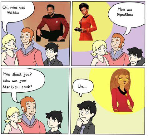 The confirmed Trekkie first