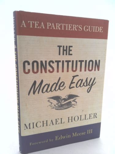 The constitution made easy a tea partier s guide. - Repair manual jeep commander power hitch.