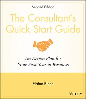The consultants quick start guide an action planfor your first year in business. - Essential guide to calving by heather smith thomas.