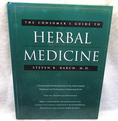 The consumers guide to herbal medicine by steven b karch. - Colaboración obrero-patronal y el control obrero en la industria..
