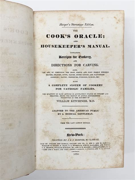 The cooks oracle and housekeepers manual illustrated edition. - Encyklopädie und methodologie der philologischen wissenschaften ; hrsg. von ernst bratuscheck..
