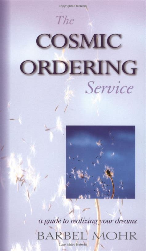 The cosmic ordering service a guide to realizing your dreams. - Lucubraciones con motivo de un libro inédito de manuel martínez-moles..