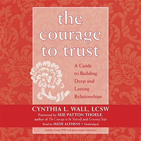 The courage to trust a guide to building deep and lasting relationships 1st edition. - Romeo and juliet act 3 study guide.