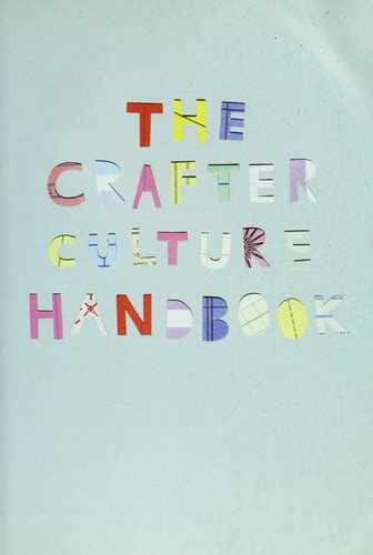The crafter culture handbook book download. - Theorie des geistigen schaffens auf marxistischer grundlage.