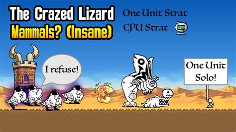 The crazed lizard. Item: Sniper the Cat. Begin the battle, save your money, and once the mooths reach your base, spam Wall Cat and Crazed Whale Cat and send Swimmer Cat (or Paris cat) to kill the mooths. Level up your Cat Wallet. When the Otta-smack-u reach your base, spam without stopping all your meathshields, Paris Cat, and (optional) one King Dragon Cat (no ... 