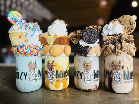 Take some crazy home with you. Can’t get enough of our awesome shakes? That’s OK. You can now take a piece of The Crazy Mason home. In addition to our custom Mason jars — which come free with every shake purchase — we also have some fun apparel and other items that pay homage to our favorite creations!