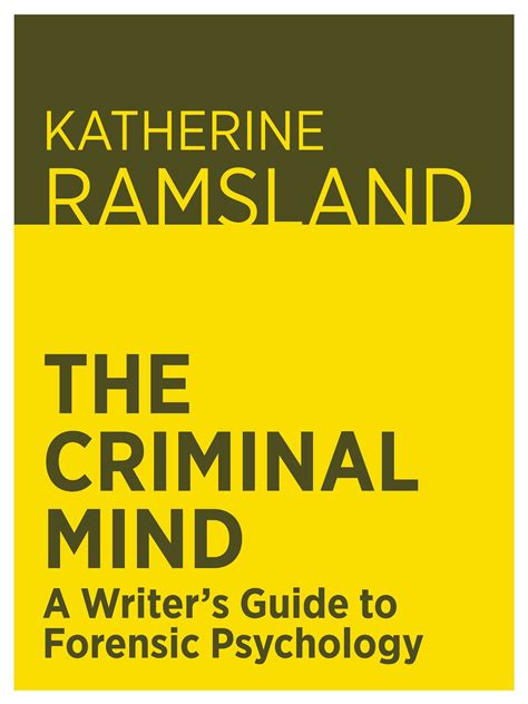 The criminal mind a writers guide to forensic psychology. - Ferguson hay rake model 25 service manual.